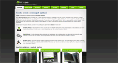 Desktop Screenshot of micropro.cz